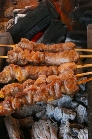 Lamb skewers